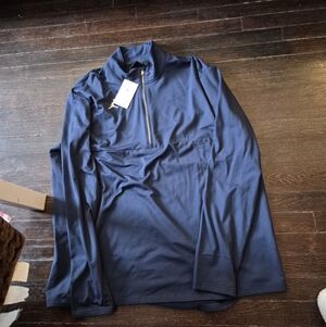 Nike Air Jordan Dri-Fit 1/2 Half Zip Men’s Size 2XLT Navy Blue Fleece Jacket Top